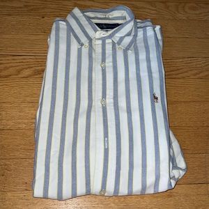 Blue/Yellow Ralph Lauren Dress Shirt